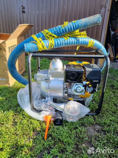 Мотопомпа для грязной воды Denzel PX-80D, новая