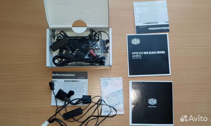 Кулер для процессора cooler master hyper 212rgb