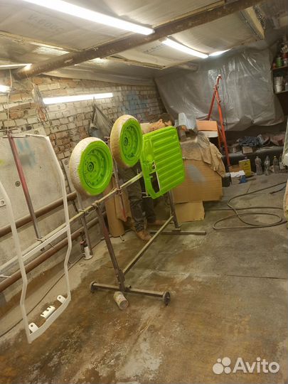 Трёхколёсный скутер honda gyro up с крышей