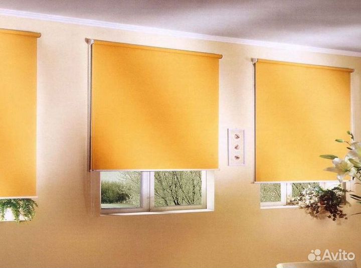 Рулонные шторы блэкаут под заказ