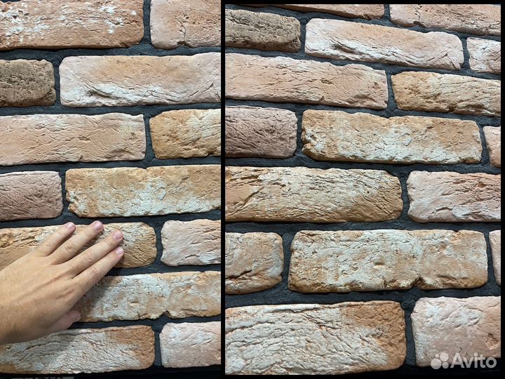 Декоративный кирпич. Кирпич из бетона