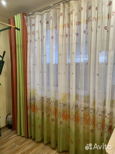 Шторы детские бу