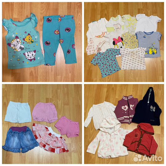 Одежда для девочки 1-2 года