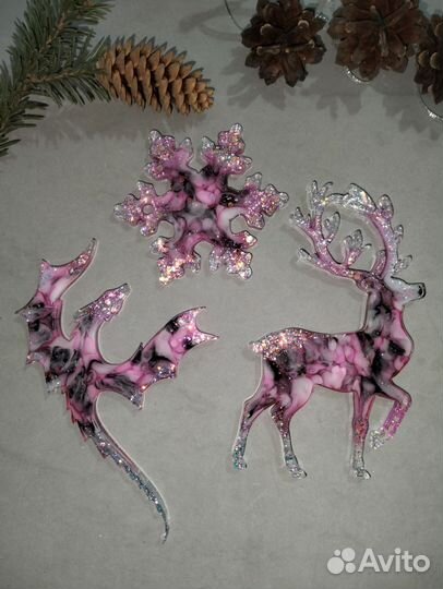 Елочные игрушки набор