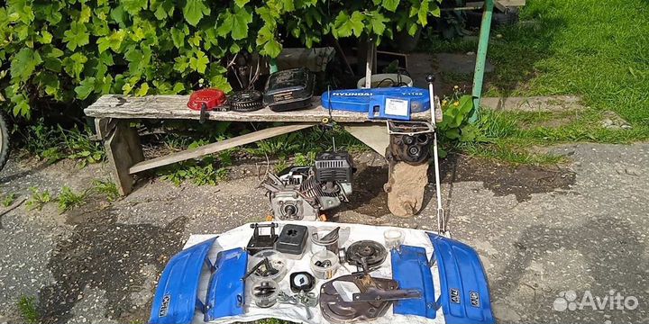 Мотоблок Хендай Т1100 на запчасти