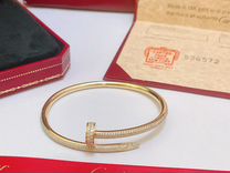 Cartier браслет из золота 750 пробы и бриллиантов