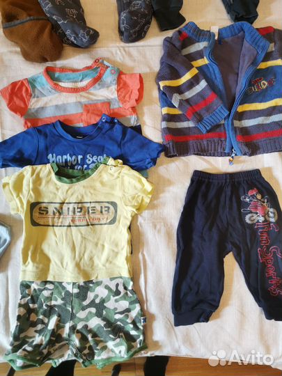 Пакет одежды на мальчика 68