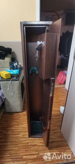 Оружейный сейф на 2 ствола 3мм