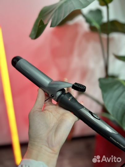 Щипцы для завивки волос dewal titanium T-RRO