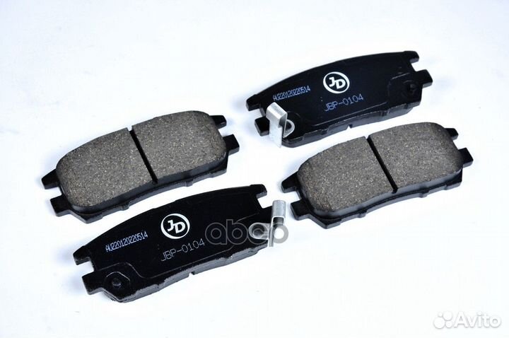 Колодки тормозные зад D6054MH MI delica-pajero