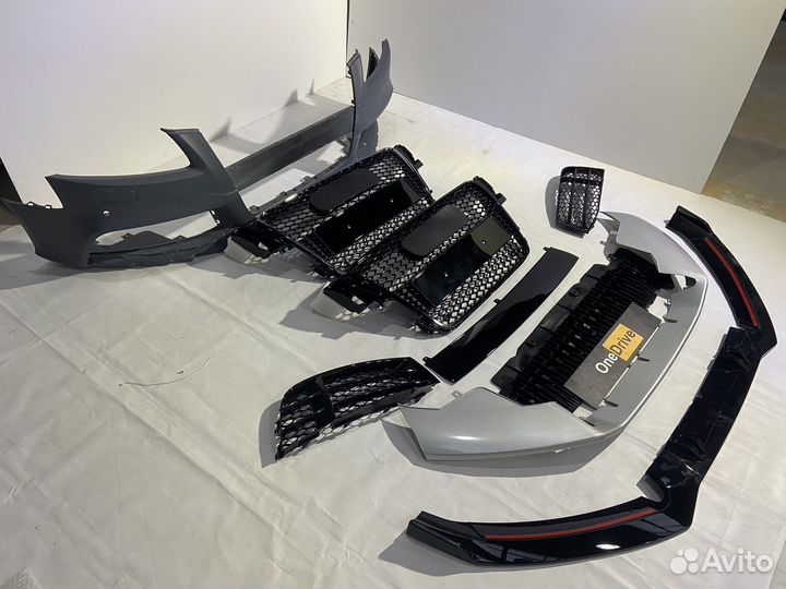 Audi A5 8T B8 дорестайлинг передний бампер RS