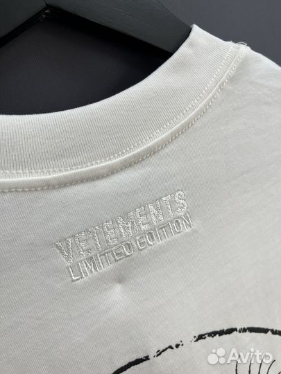 Футболка vetements оверсайз (новая коллекция)