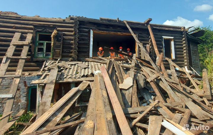 Комплексные демонтажные работы и снос домов