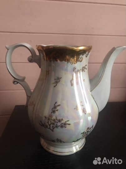 Чайник заварочный фарфоровый гдр