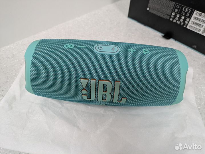Портативная колонка JBL Charge 5, бирюзовый