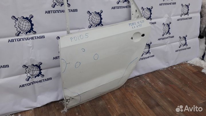 Дверь задняя левая №401 Volkswagen Polo 5 (HB) 2012