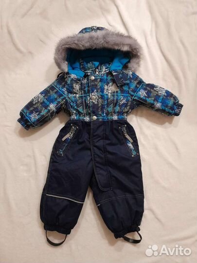 Зимний костюм для мальчика 74 80