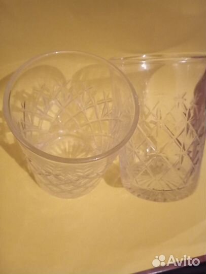 Хрустальные стаканы СССР