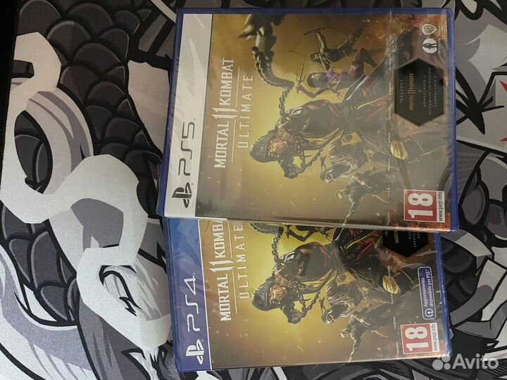 Mortal kombat 11 ultimate ps4 ps5 диск