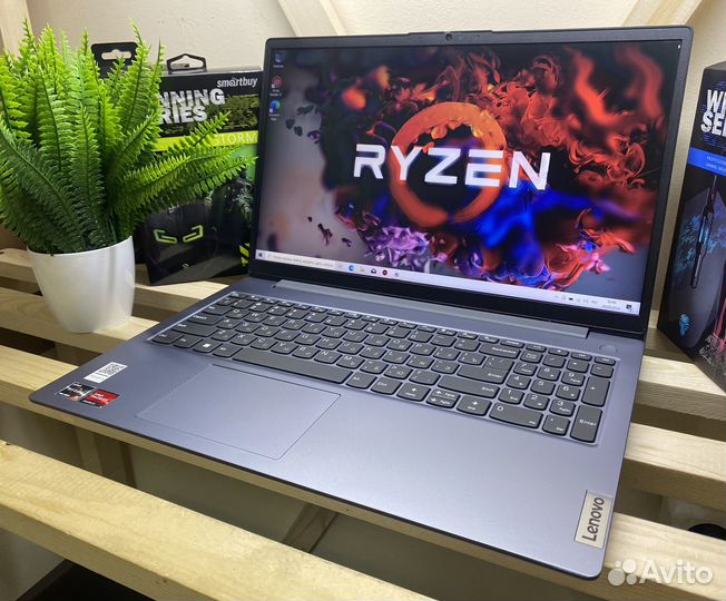 Мощный Lenovo на Ryzen/Full Hd/SSD512