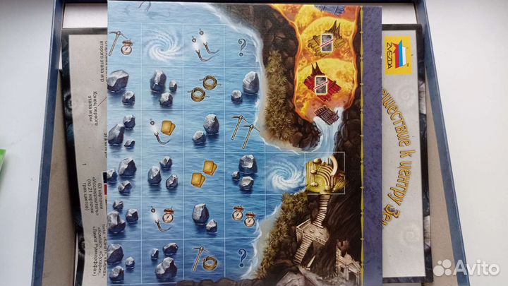 Настольная игра путешествие к центре земли