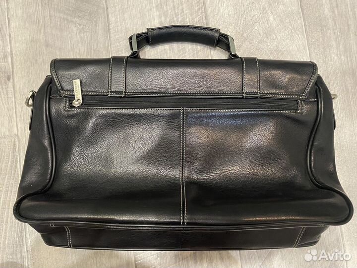 Мужской кожаный портфель dr koffer