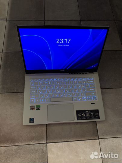 Ноутбук aser swift X