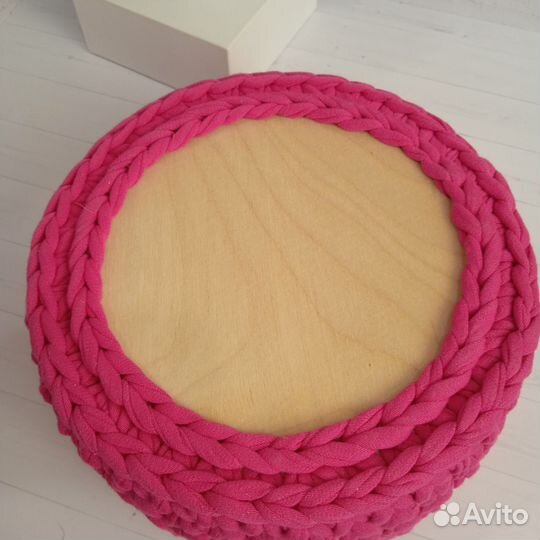 Корзина вязаная