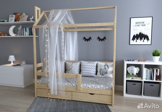 Детская кровать-домик