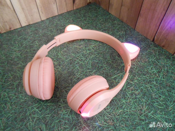 Наушники с кошачьими ушками