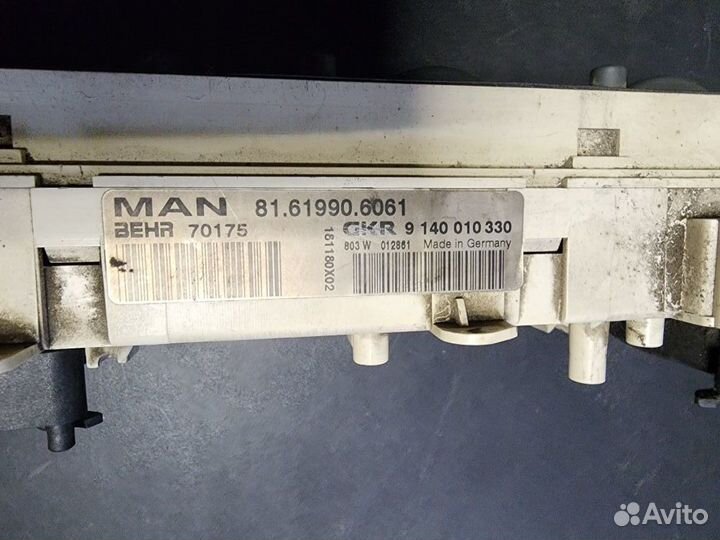 Блок управления печкой MAN TGA