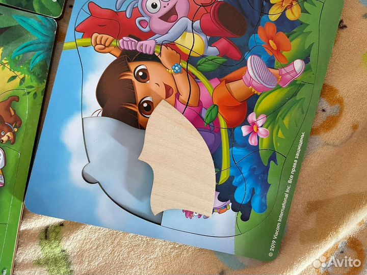 Деревянные пазлы