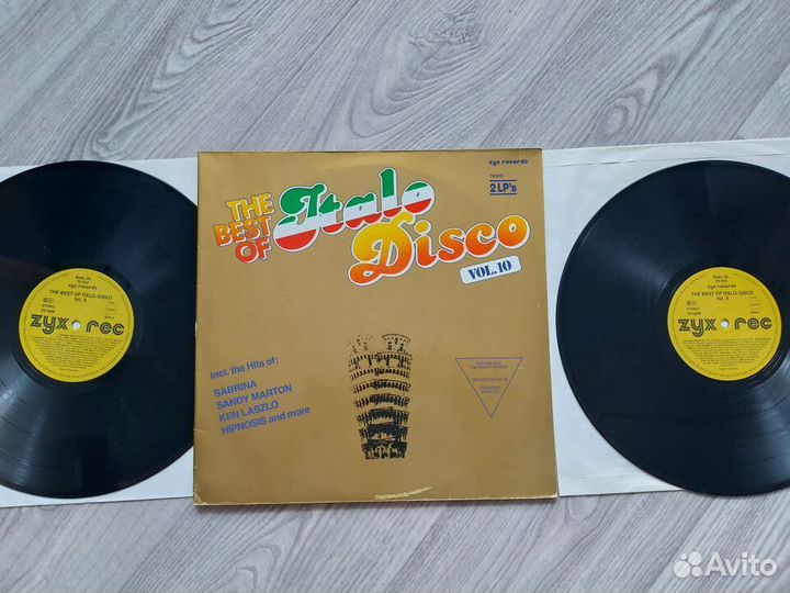 Italo-Disco The Best-10 EX+/NM/Ger-оригинал