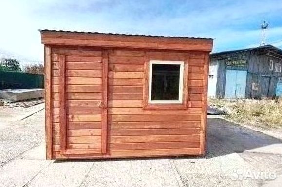 Бытовка деревянная новая