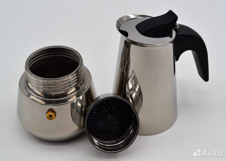 Кофеварка Гейзер на 9 чашек Индукция