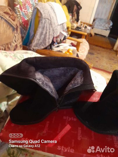 Сапоги женские