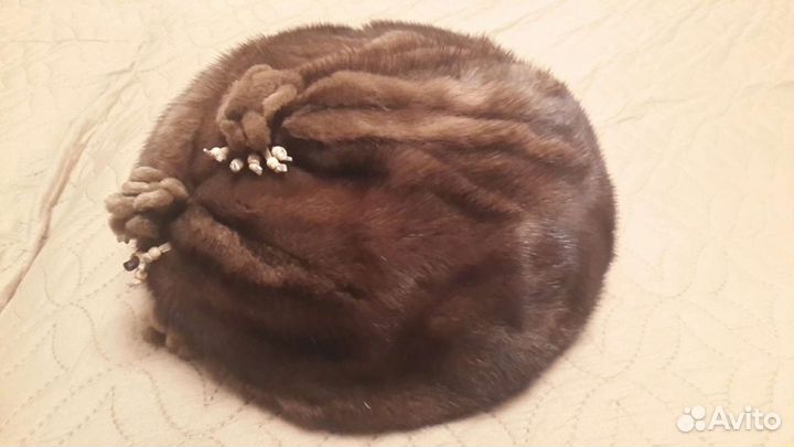 Норковый берет