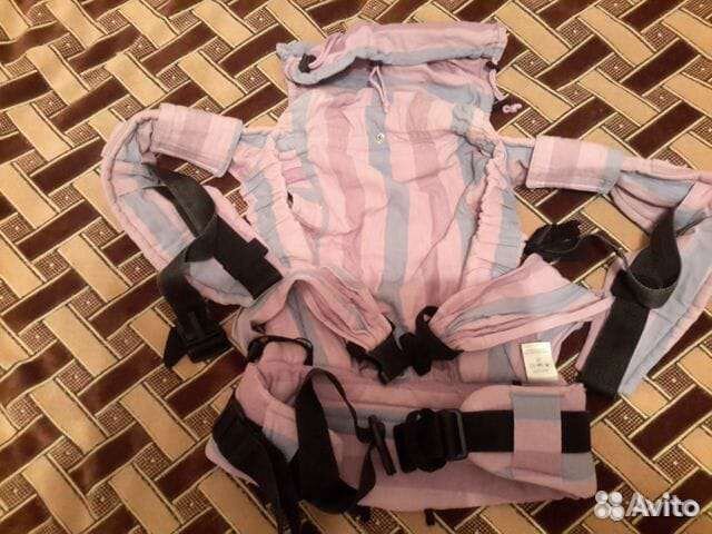 Эргорюкзак (слинг) Гуслёнок Лаванда