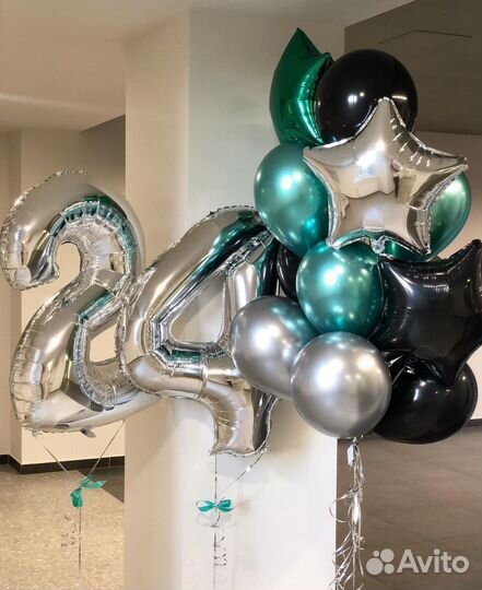 Оформление гелиевыми шарами/ Доставка