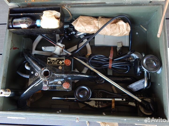 Советская бормашина портативная электрическая,ссср