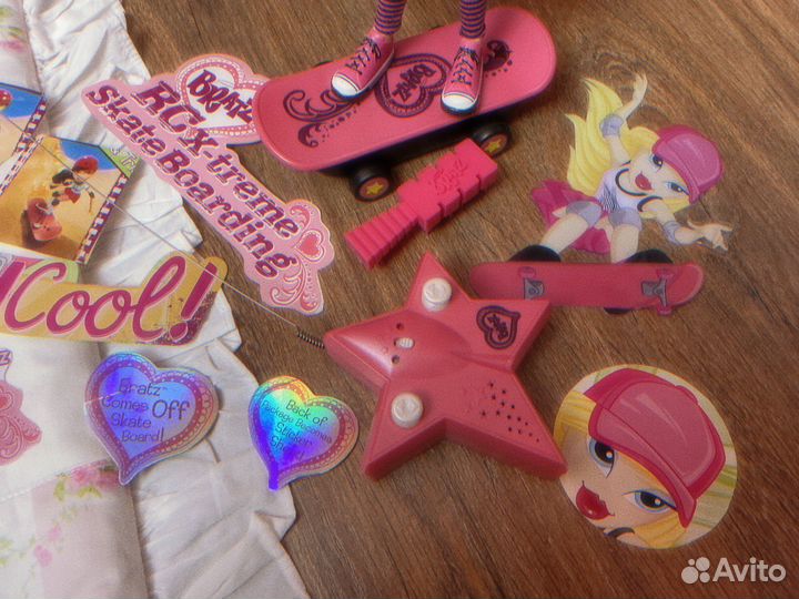 Кукла Bratz братц Cloe play sportz Скейтбордистка