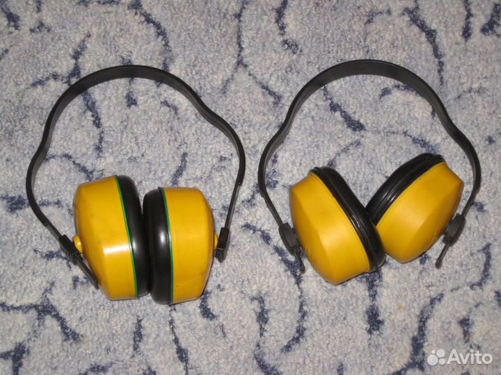 Каски, наушники, крема