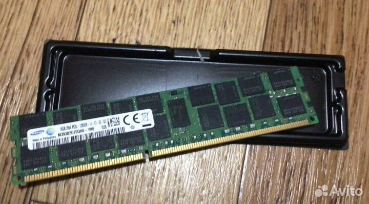 Серверная память Samsung DDR3 16 Гб