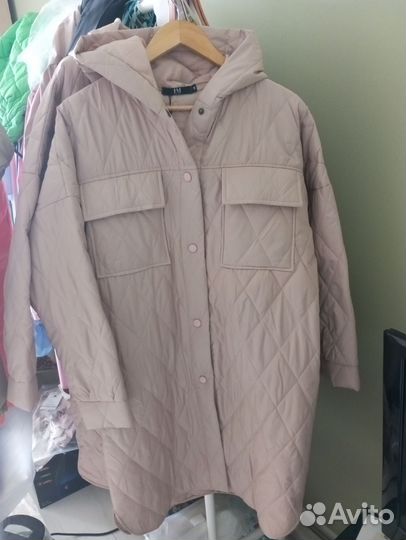 Куртка рубашка демисезонная женская