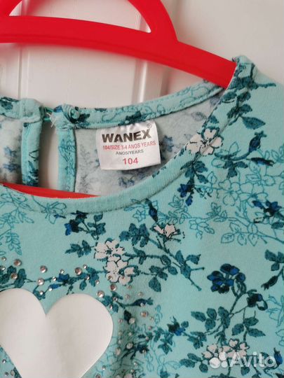 Платье для девочки 104 110