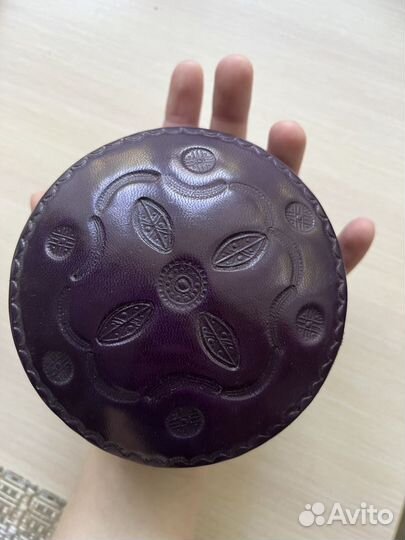 Шкатулки кожаные(Африка)