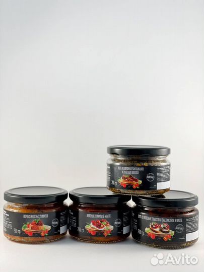 Вяленые томаты и консервы овощные