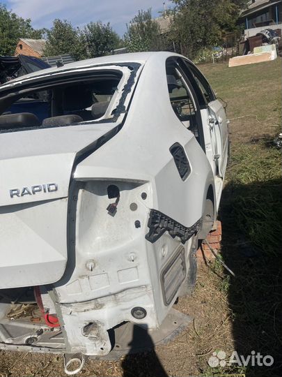 Кузов с документами skoda rapid 1 лифтбэк