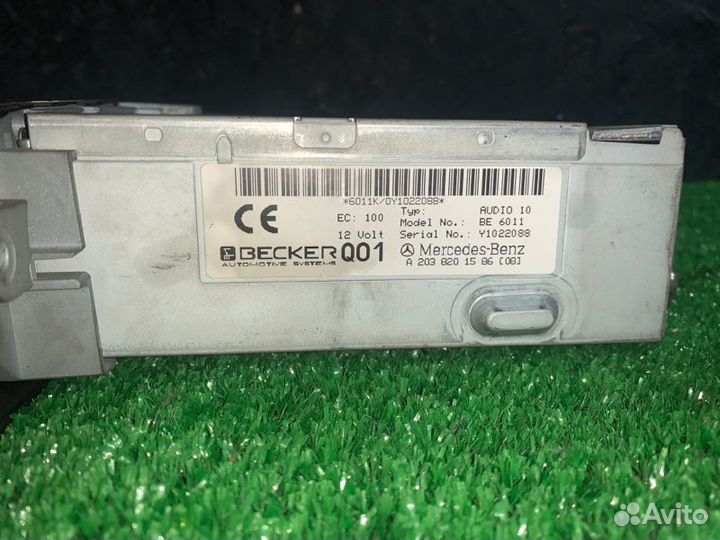 Магнитофон Mercedes-Benz C-Class W203 M111 2000