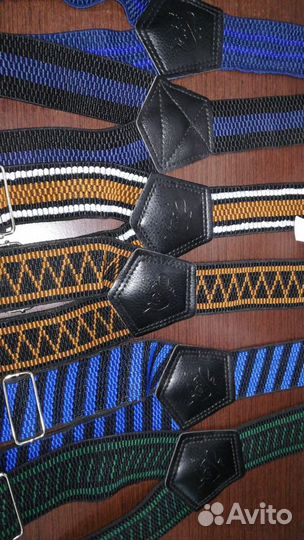 Подтяжки широкие мужские